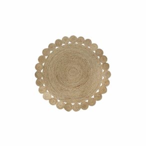 Tppe DKD Home Decor Brun Natur 150 x 150 x 1 cm