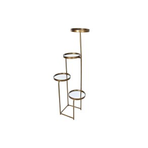 Hylder DKD Home Decor 4 Hylder Spejl Metal Kobber (43 x 35 x 113 cm)