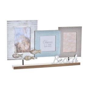 Fotoramme DKD Home Decor Beach Smand 43 x 5 x 27 cm