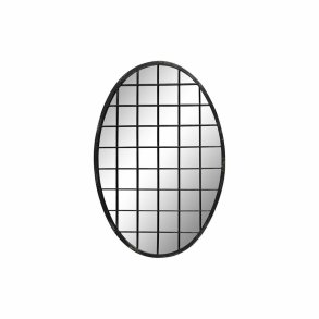 Vgspejl DKD Home Decor Sort 47,5 x 2,3 x 70 cm