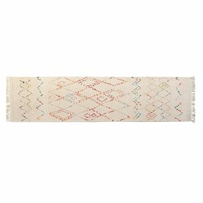 Tppe DKD Home Decor 60 x 240 x 0,7 cm Polyester Multifarvet Romber