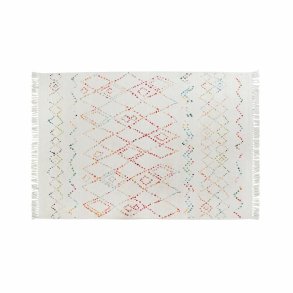 Tppe DKD Home Decor Hvid Multifarvet (120 x 180 x 0,7 cm)