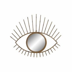 Vgspejl DKD Home Decor Natur Bali 63 x 4 x 53 cm