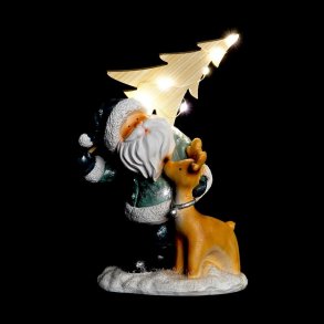 Julepynt DKD Home Decor Harpiks (18 x 11 x 23,5 cm) (3 enheder)