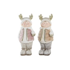 Julepynt DKD Home Decor Drenge Magnesium (20,5 x 18 x 49,5 cm) (2 enheder)