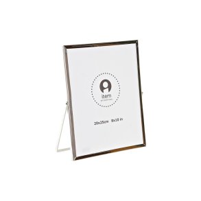 Fotoramme DKD Home Decor Slvfarvet Metal 21 x 2 x 26 cm Traditionel