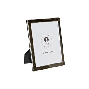 Fotoramme DKD Home Decor Metal Slvfarvet Traditionel 18 x 2 x 23 cm