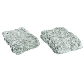 Colchas DKD Home Decor Grn 150 x 125 x 1 cm (2 enheder)