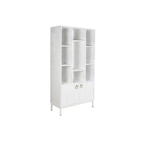 Hylder DKD Home Decor Hvid Metal Mangotr 90 x 40 x 180 cm