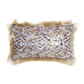 Pude DKD Home Decor 50 x 10 x 30 cm Multifarvet Moderne