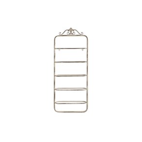 Flaskereol DKD Home Decor Metal Hvid (39 x 9,5 x 102,5 cm)