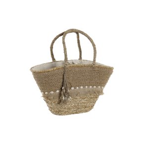 Strandtaske DKD Home Decor 53 x 15 x 51,5 cm Natur Havgrs