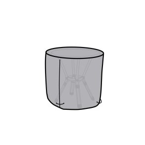 Beskyttende case DKD Home Decor Bord Sort Aluminium Mrkegr (132 x 132 x 75 cm)