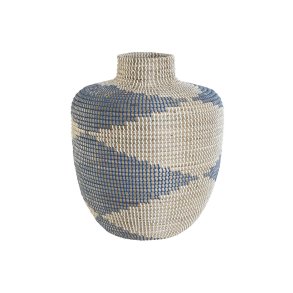 Vase DKD Home Decor Bl Natur Middelhavet 40 x 40 x 48 cm
