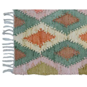 Tppe DKD Home Decor Gr Gul Multifarvet Romber 160 x 230 x 1 cm