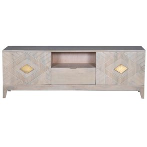 mbler DKD Home Decor Beige Metal Mangotr 175 x 40 x 60 cm