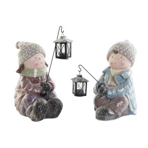 Julepynt DKD Home Decor Multifarvet 29 x 18 x 34 cm (2 enheder)