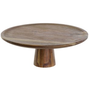 Snack bakke DKD Home Decor Natur Akacie St� 36 x 36 x 14 cm