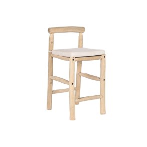 Taburet DKD Home Decor Natur Teak 50 x 50 x 102 cm