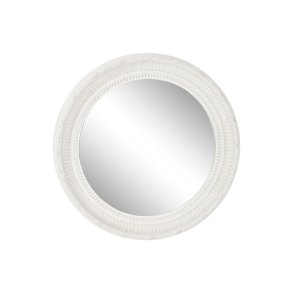 Vgspejl Home ESPRIT Hvid 66 x 5 x 66 cm