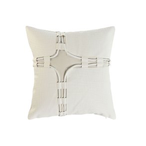 Pude Home ESPRIT Hvid 45 x 10 x 45 cm