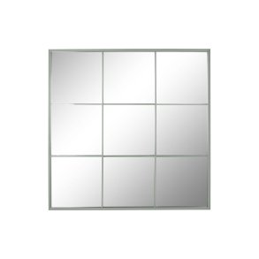 Vgspejl Home ESPRIT Grn Vindue Scandi 90 x 2 x 90 cm