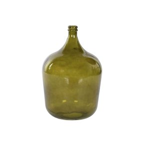 Vase Home ESPRIT Grn Hrdet glas 36 x 36 x 56 cm