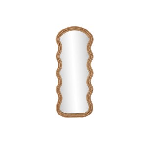 Vgspejl Home ESPRIT Natur Krystal Spanskrr Urban 49 x 2,5 x 118 cm