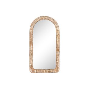 Vgspejl Home ESPRIT Natur Tropisk 61,5 x 7 x 117 cm