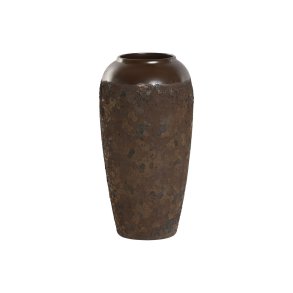 Vase Home ESPRIT Brun Keramik 16 x 16 x 31 cm