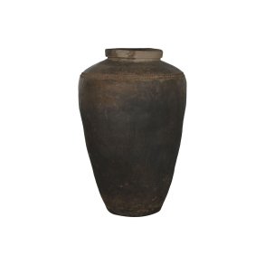 Vase Home ESPRIT Brun Keramik Terrakotta Enkel 80 X 80 X 130 CM