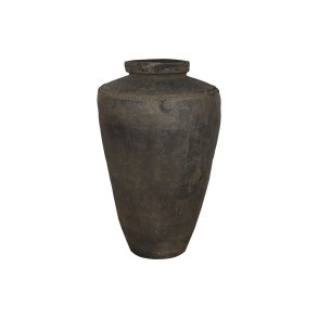 Vase Home ESPRIT Sort Keramik Terrakotta Enkel 76 x 76 x 96 cm