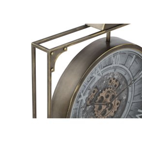 Vgur Home ESPRIT Sort Gylden Krystal Jern 60 x 9 x 80 cm