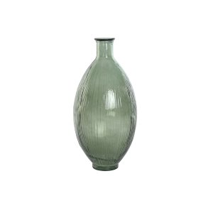 Vase Home ESPRIT Grn Genbrugsglas 30 x 30 x 59 cm