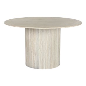 Spisebord Home ESPRIT Beige Granit Tr MDF 130 x 130 x 75 cm