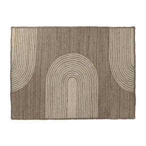 T�ppe Home ESPRIT Beige Natur Boho 160 x 230 x 1 cm
