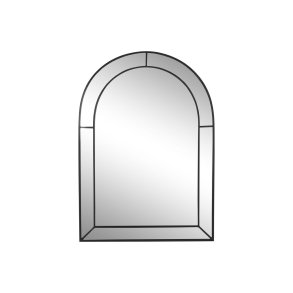 Vgspejl Home ESPRIT Sort Vindue 70 x 2 x 100 cm