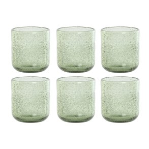 Glass�t Home ESPRIT Gr�n Krystal 320 ml (6 enheder)
