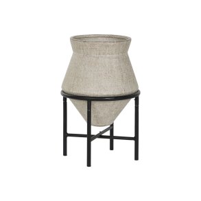 Vase Home ESPRIT Metal Magnesium 40 x 40 x 62 cm