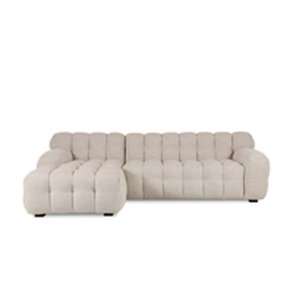 Chaise lonngue sofa Home ESPRIT Beige 272 X 168 X 76 CM