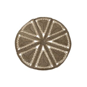 Tppe Home ESPRIT Natur Tropisk 178 X 178 X 1,8 cm