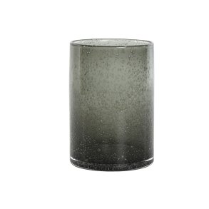 Vase Home ESPRIT Grn Krystal Moderne 11,5 X 11,5 X 17,2 cm