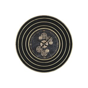 Vgur Home ESPRIT Sort Gylden Metal Krystal 108 X 8,5 X 108 cm