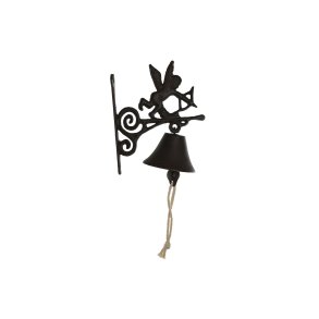 Klokke Home ESPRIT Brun Sort Jern 16,5 x 10 x 21 cm