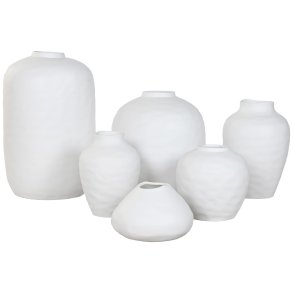 Vase Home ESPRIT Hvid Stent�j Traditionel stil 40 x 40 x 44 cm