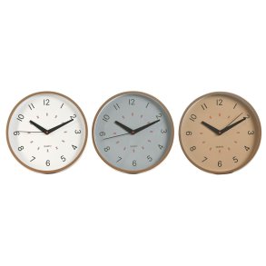 Vgur Home ESPRIT Hvid Beige Gr PVC 30 x 4 x 30 cm (3 enheder)