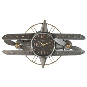 Vgur Home ESPRIT Gylden Slvfarvet Metal Fly Vintage 77,5 x 15 x 46 cm