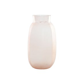 Vase Home ESPRIT Pink Krystal Moderne 23 x 23 x 44 cm