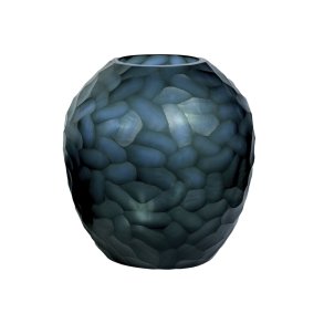 Vase Home ESPRIT Bl Krystal Moderne 29 x 29 x 30 cm