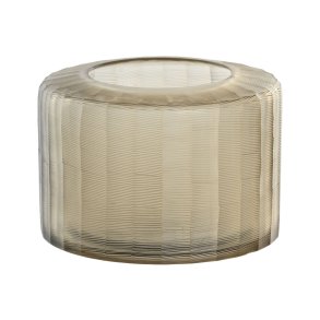 Vase Home ESPRIT Krystal Moderne 18 x 18 x 12 cm